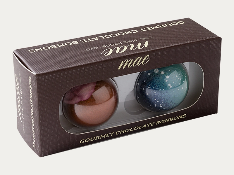 Window chocolate bobon boxes