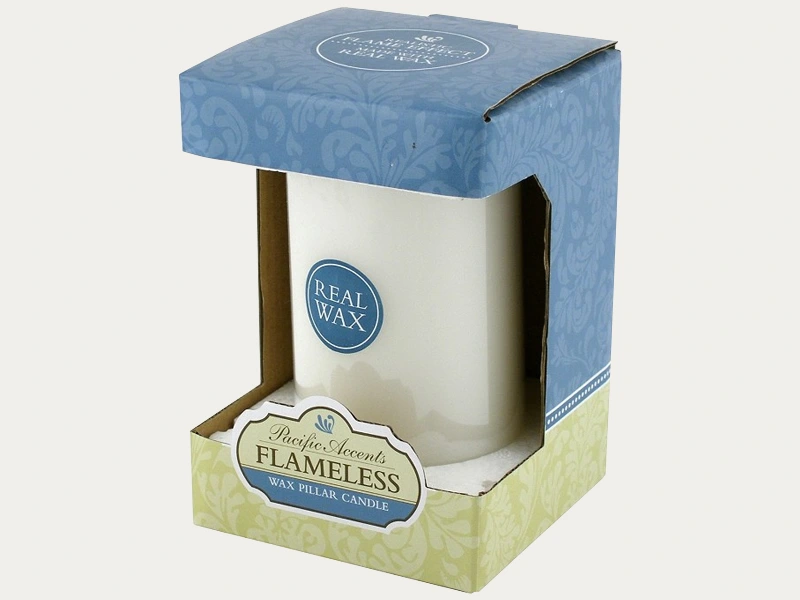 Window pillar candle boxes