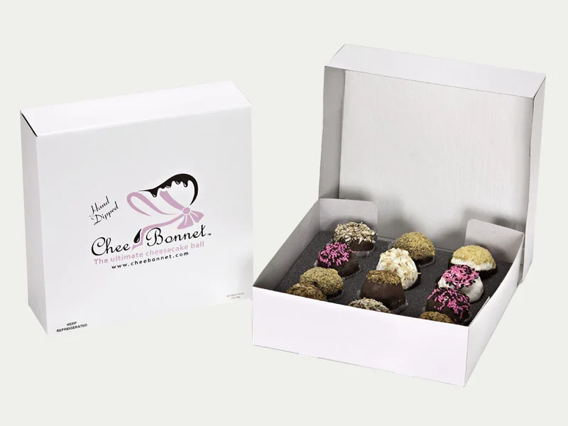 cake ball Boxes printed