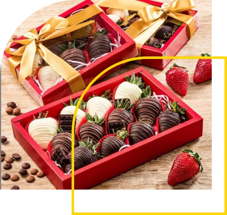 chocolate covered strawberries boxes