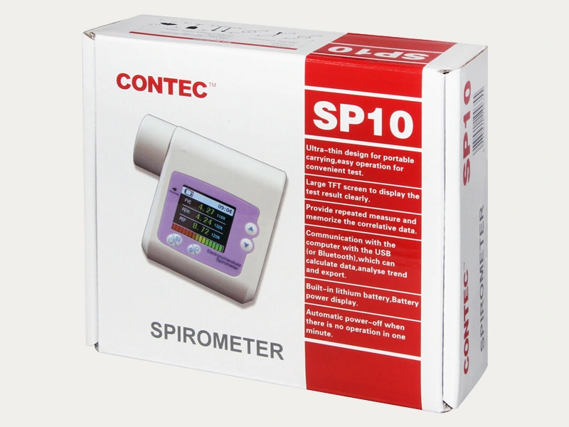 white Spirometer boxes