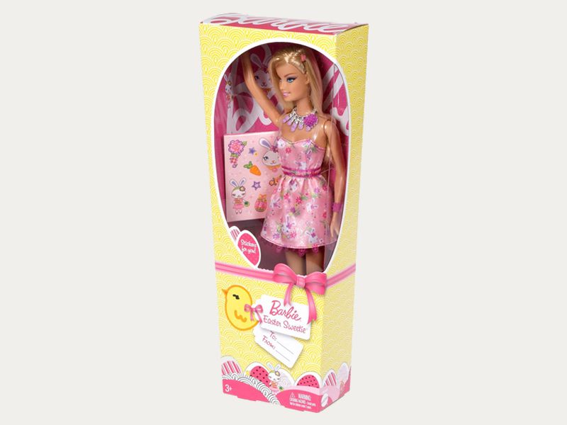 barbie doll box