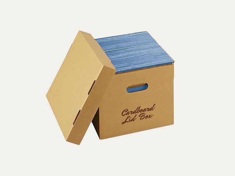 Custom Cardboard With Lid Boxes  Custom Printed Cardboard With