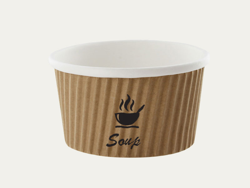 Custom Kraft Soup Cups Custom Printed Kraft Soup Cups at Wholesale