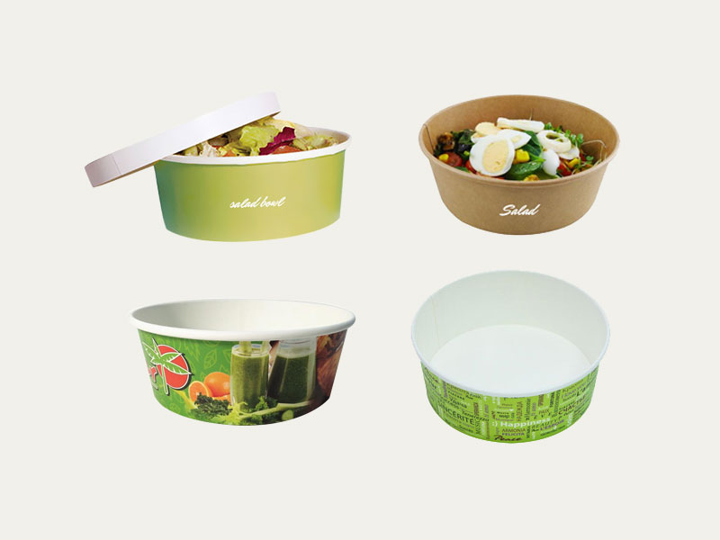 Custom Kraft Salad Bowls Custom Printed Kraft Salad Bowls Packaging