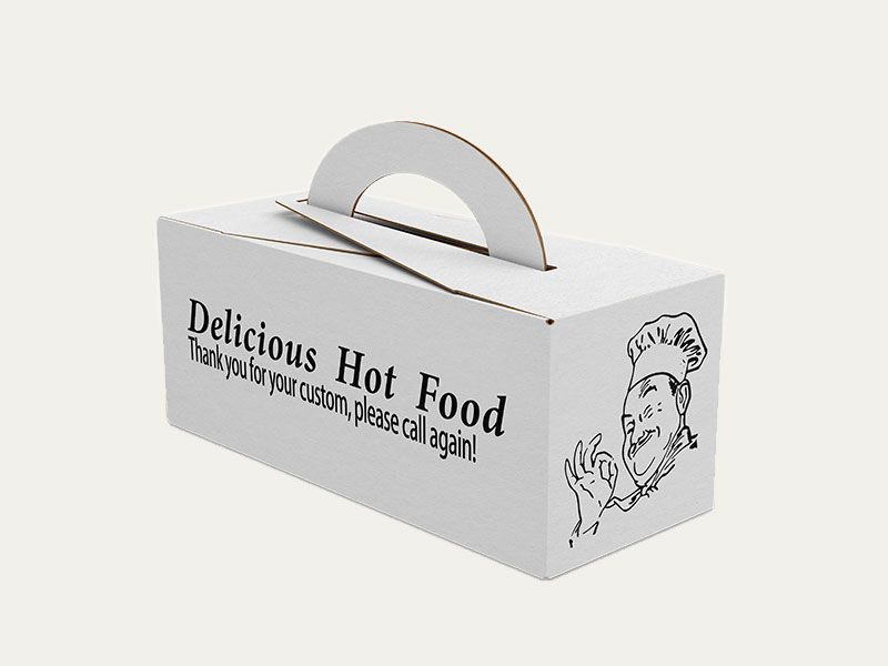 White Carrier Boxes