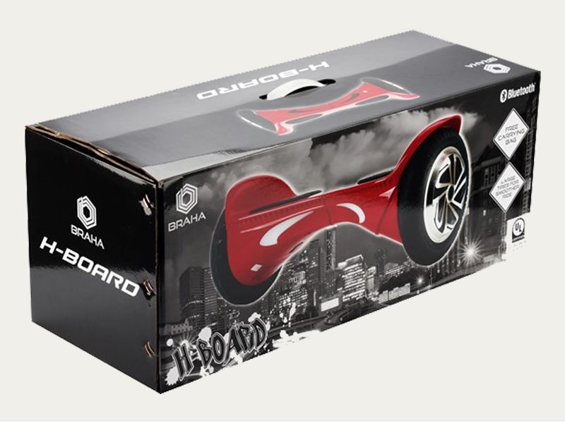 Hoverboard box top