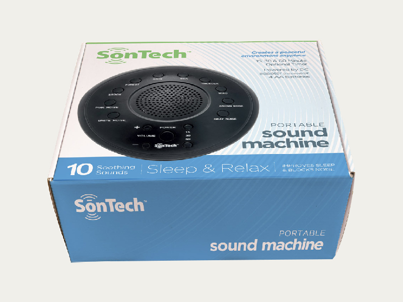 Custom Sleep Sound Machine Boxes Custom Printed Noise Canceling