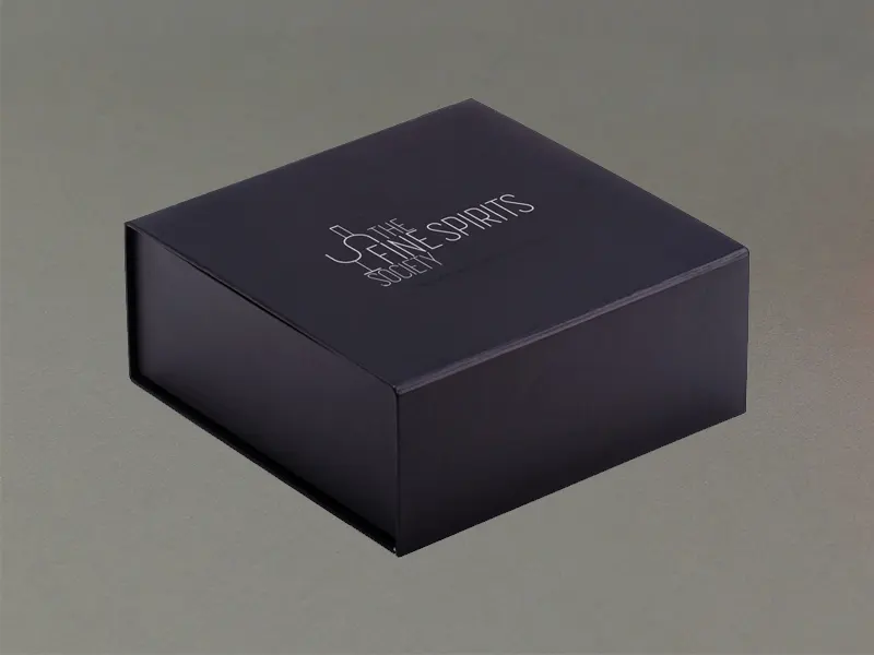 Custom Printed Black Shipping Boxes