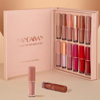  	Set of 12 Lipstick Boxes:	 