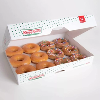  	Classic 12-Donut Boxes:	 