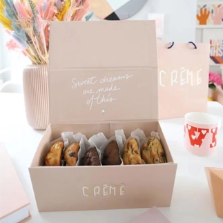  	Compact 6-Cookie Boxes:	 