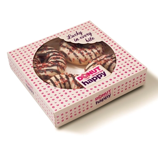  	Luxury 4-Donut Boxes:	 