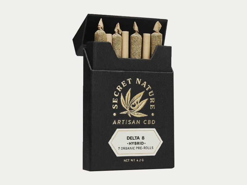 Custom Delta 8 Pre roll Boxes