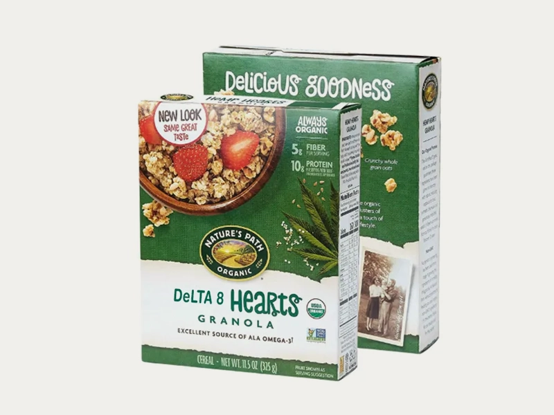 Custom Delta 8 THC Cereal Boxes