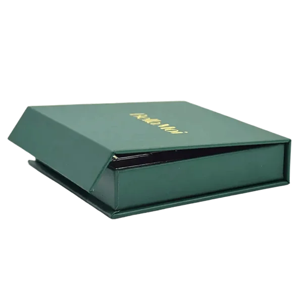 (Rigid Chipboard with Custom Compartments) Upscale, memorable unboxing for collectible items, promotional corporate gifts, or premium exhibition giveaways.