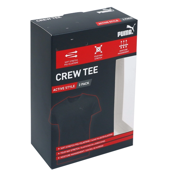 showcase outfit color/fabric at retail shelves