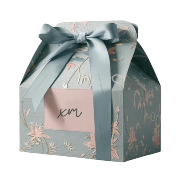 Gift-pack feel with a ready-to-carry handle — perfect for events