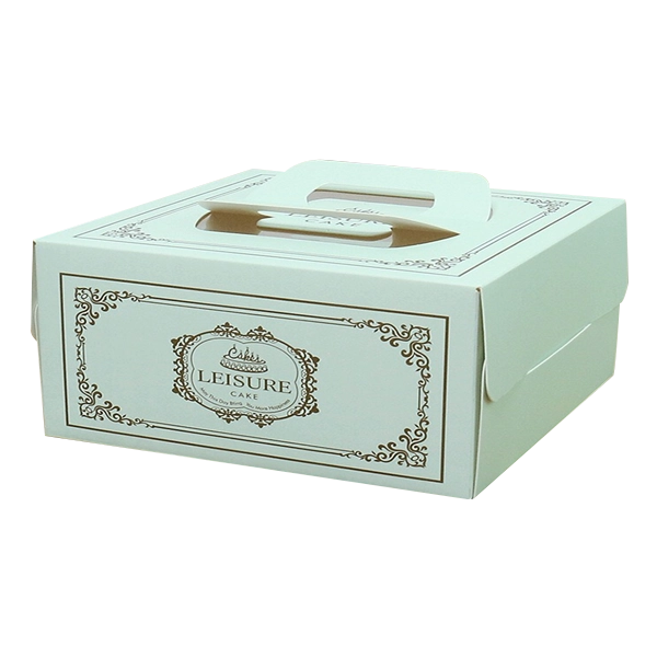 (Food-Grade Kraft Board, Grease-Resistant Interior) Easy-to-carry convenience packaging ideal for bakery takeout, pastries, donuts, and muffins.