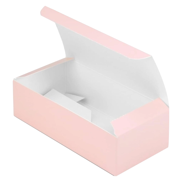 (Food-Grade Kraft or SBS Board, Grease-Resistant Interior) Quick-setup, convenient packaging designed for bakery variety packs, pastry assortments, and small bakery gifts.